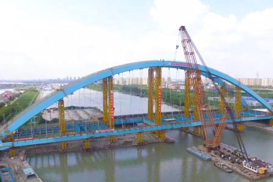 Cầu cao tốc Puxing trên tuyến Dalu, Thượng Hải